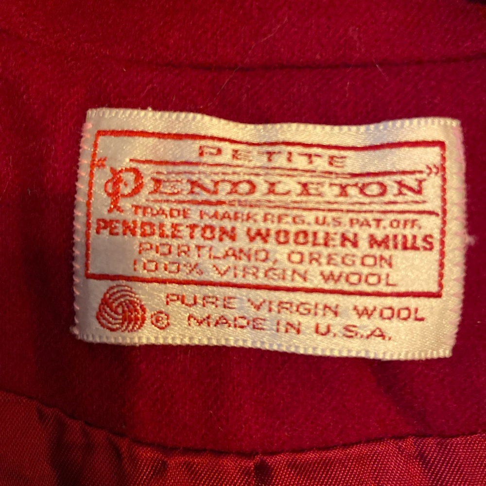 Pendleton Red Blazer - image 3